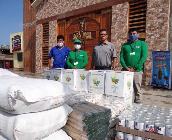 Agroindustrial Beta dona víveres y se espera ayudar a mil familias