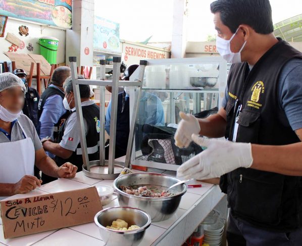 Municipio iqueño inspecciona Mercado Modelo para que se respeten medidas sanitarias