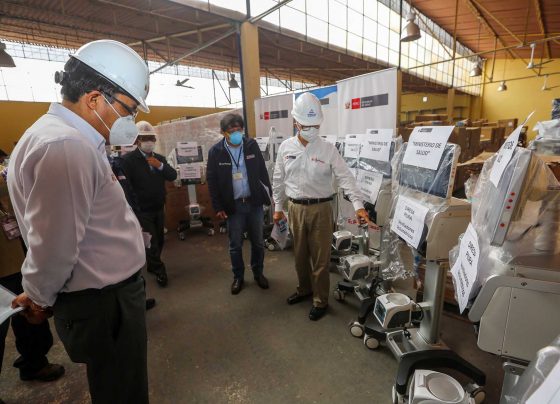Minsa envía 4 ventiladores mecánicos a la región Ica