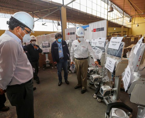 Minsa envía 4 ventiladores mecánicos a la región Ica