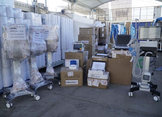 Minsa entregó 4 ventiladores mecánicos a la región Ica