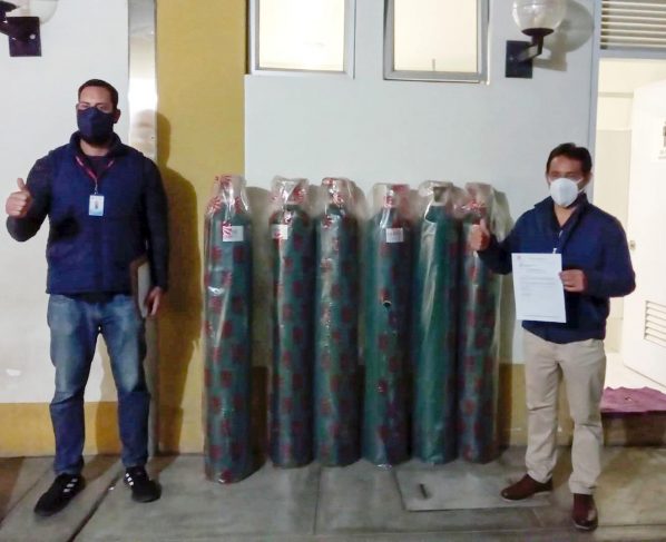 Shougang Hierro Perú donó 12 tanques de oxígeno para atención de emergencias