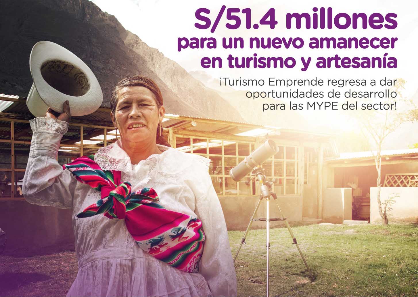 Mincetur postula y gana hasta S/ 100 mil con Turismo Emprende