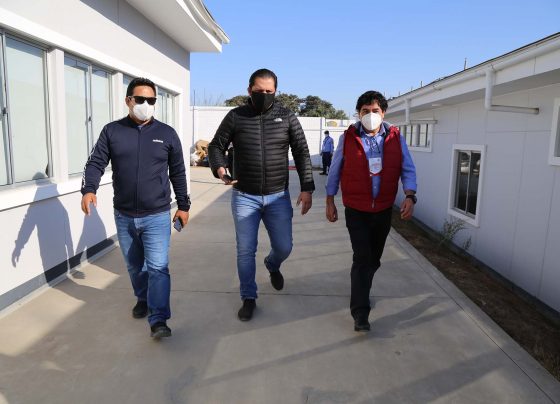 Congresista Fredy Condorí verificó infraestructura implementada del Campus UTP Ica