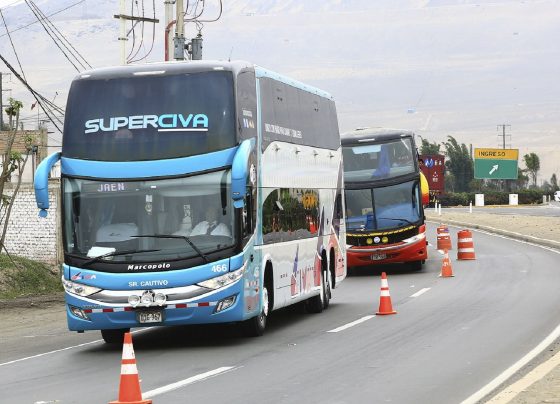 MTC: transporte interprovincial terrestre a la región Ica sigue suspendido