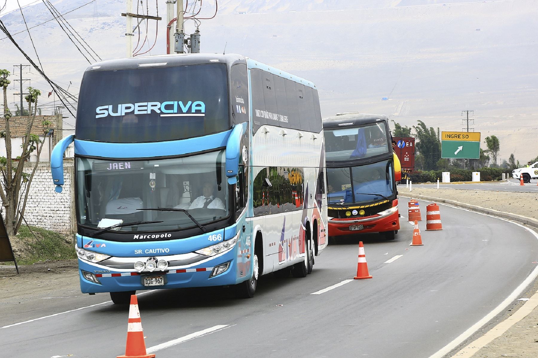 MTC: transporte interprovincial terrestre a la región Ica sigue suspendido