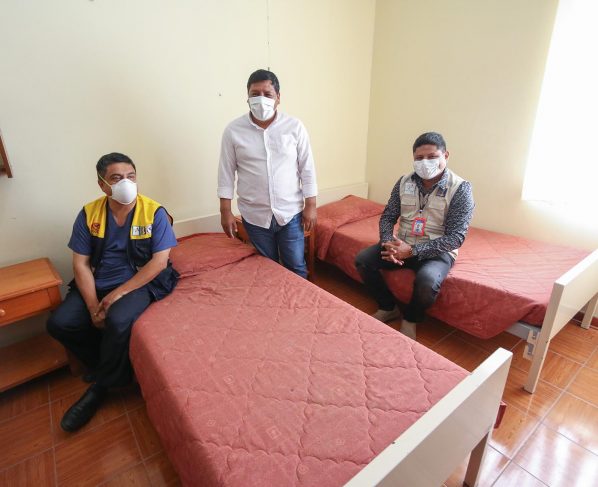 Albergue para pacientes COVID-19 inaugurado por Gallegos en La Tinguiña no funciona