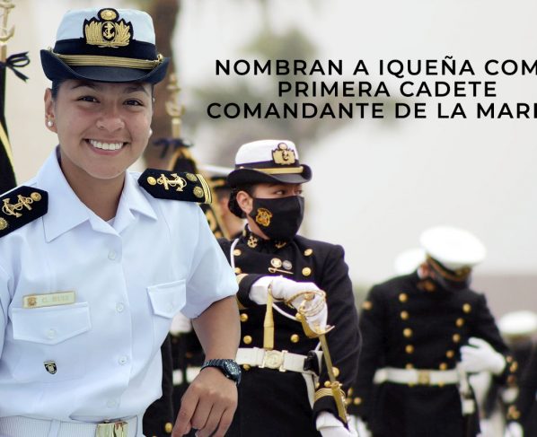 Nombran a iqueña como primera cadete comandante de la Marina