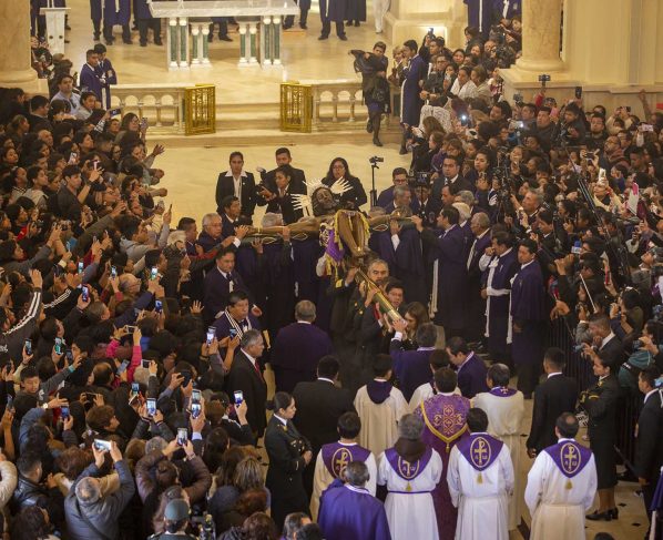 Suspenden la procesión del Señor de Luren por la pandemia del COVID-19