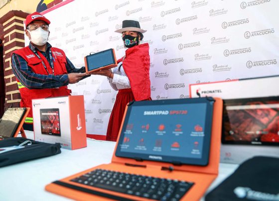 MTC entrega más de 28 mil tabletas a la región Ayacucho para fortalecer el acceso a la educación