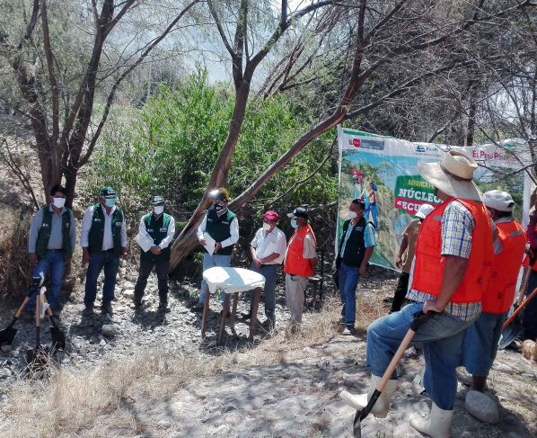 Más de 2 mil jornales genera núcleo ejecutor Las Trancas en Nasca