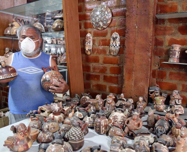 Pandemia de COVID-19 afecta a los artesanos de la región Ica
