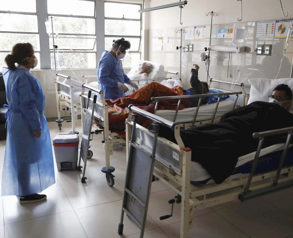 Continúan subiendo nuevamente las hospitalizaciones por covid-19