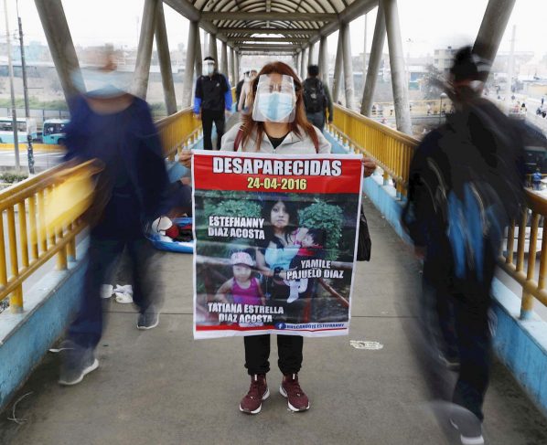 Desaparición de mujeres en Perú creció un 20 % en marzo