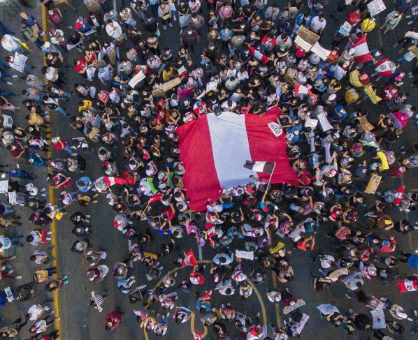 Ica se plegó a la nueva jornada nacional en rechazo al Gobierno transitorio