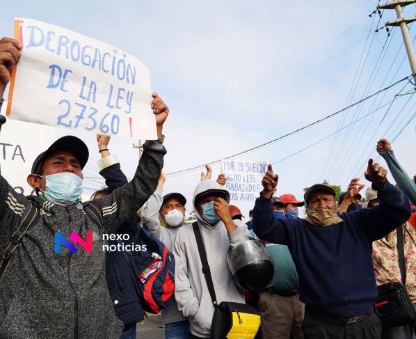 Trabajadores del agro exigen el fin de régimen "de explotación" en el sur de Perú