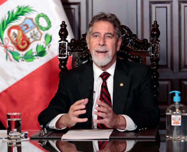 Sagasti pide a los peruanos unirse para vencer la peor crisis en más un siglo