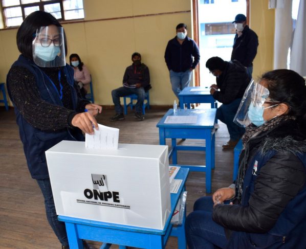 ONPE augura celebrar unos comicios "seguros" y con alta participación
