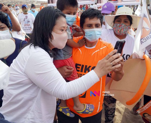 Keiko Fujimori ofrece campaña sin ataques en la segunda vuelta con Castillo