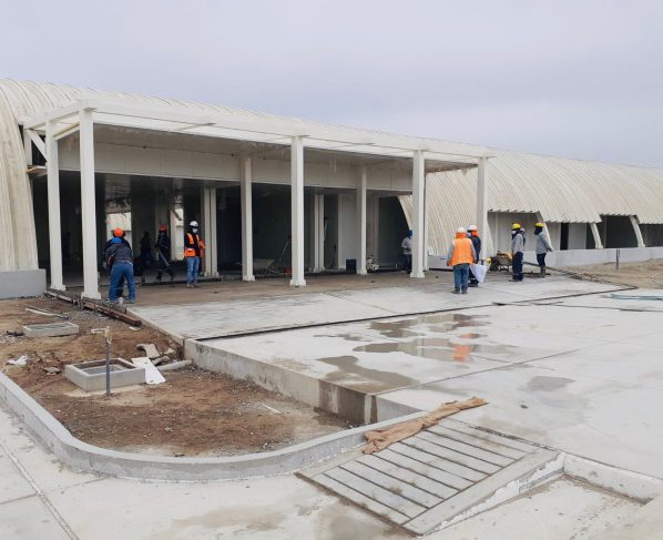 Ica: continúa construcción del primer hospital modular del Perú