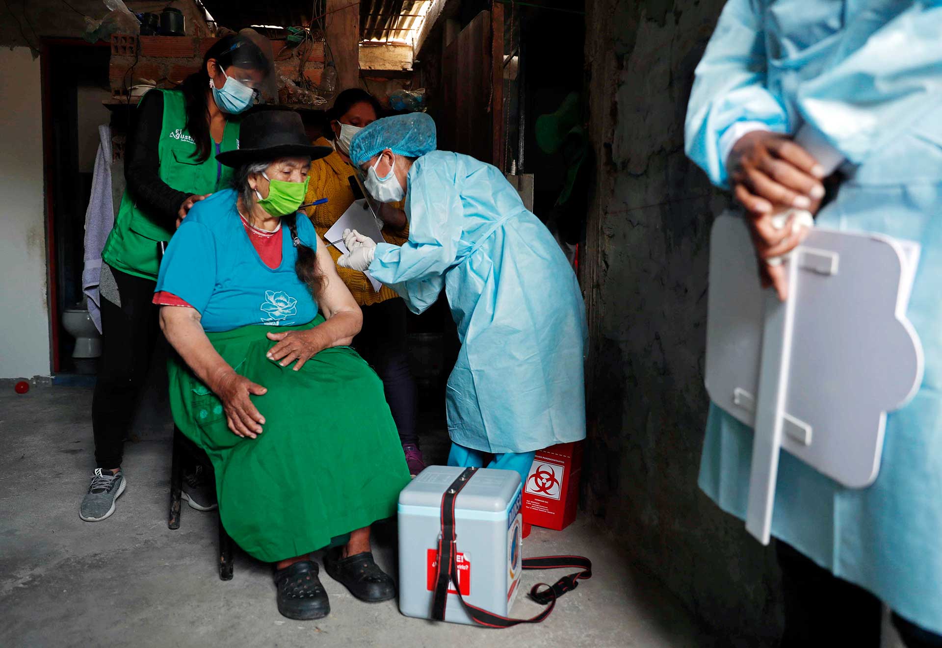 Perú espera tener vacunados a todos los mayores de 50 años en julio