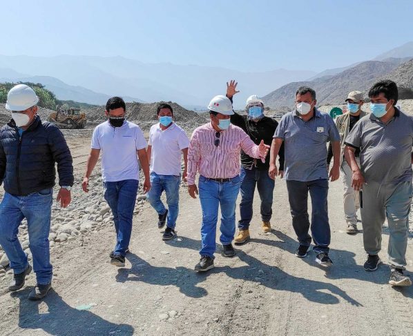 Contraloría advierte retraso en la obra del río Ica y alerta riesgos