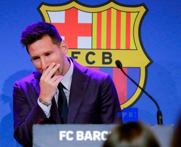 Messi Estábamos convencidos de que íbamos a seguir aquí, en nuestra casa