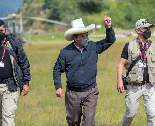Pedro Castillo quiere un aeropuerto en Chota, su provincia natal