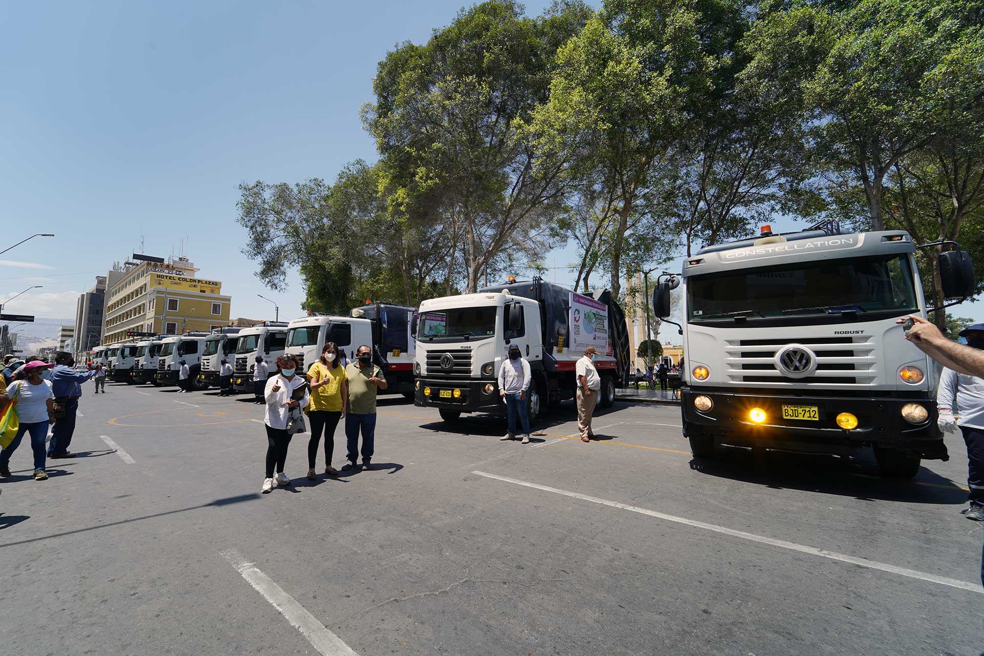 Municipio de Ica alquila camiones compactadoras con extraña celeridad