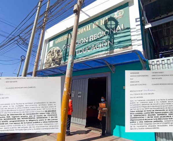 EsSalud embarga las cuentas de la Dre Ica por deuda de S/ 87 millones