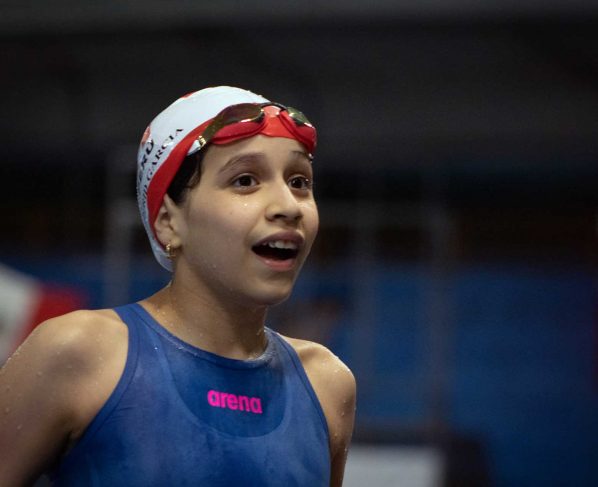 Iqueña Astrid García brilla en la Copa Panam Aquatics 2022