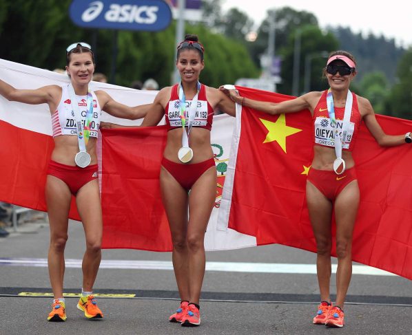 Kimberly García ganó medalla de oro en marcha atlética en Oregon 2022