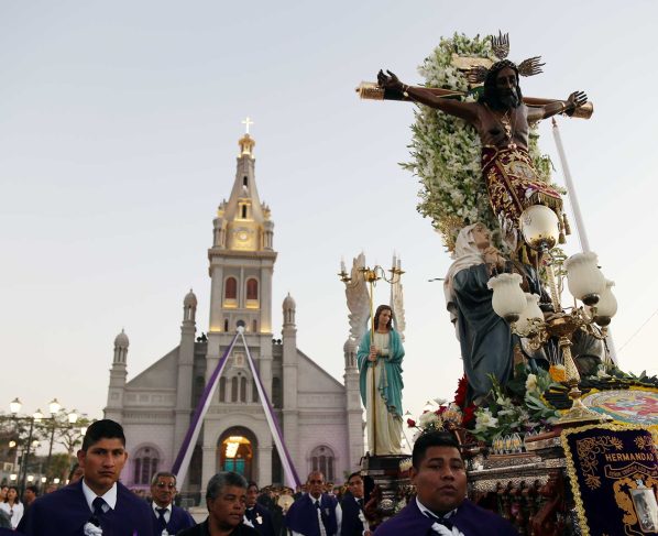 Procesión del Señor de Luren retorna luego de 2 años de suspensión