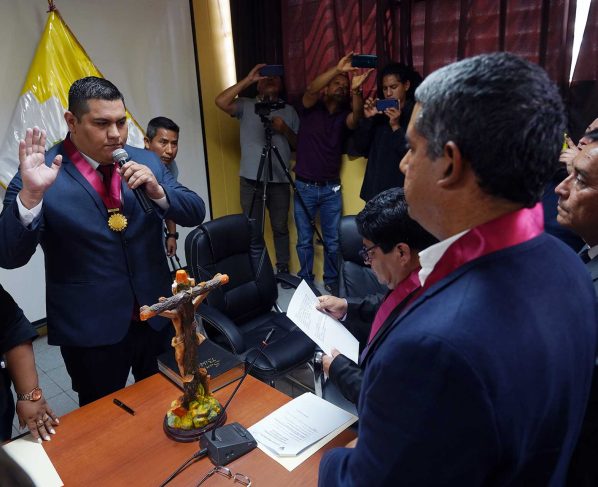 Luis Castro Makabe fue electo consejero delegado del Gore Ica