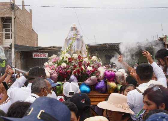 Miles de fieles y devotos celebraron el “Jueves de Comadres” con la Virgen de Yauca