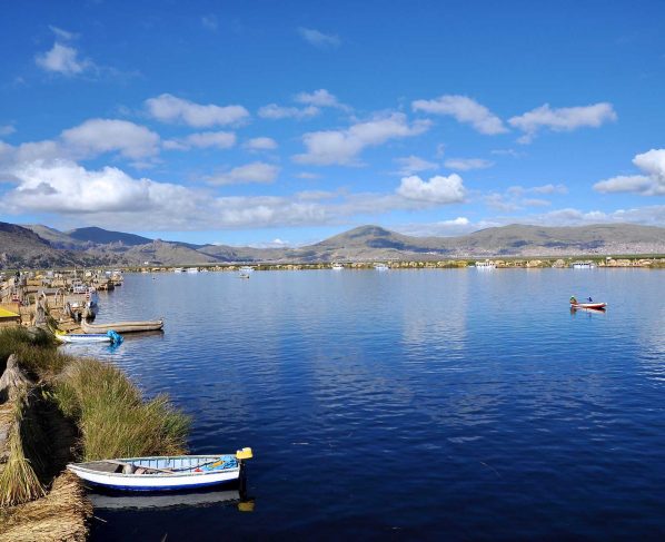 Alertan que nivel de agua del lago Titicaca es el más bajo desde 1999