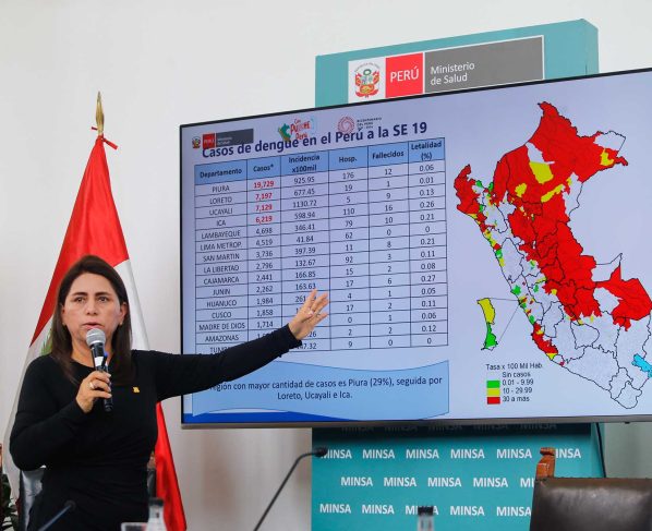 Ica es la cuarta región con más casos de dengue a nivel nacional