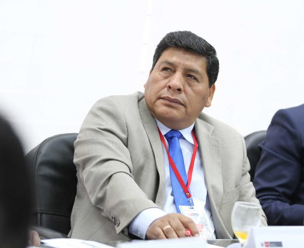 Javier Gallegos fue internando en el penal de Ica donde cumplirá 36 meses de prisión