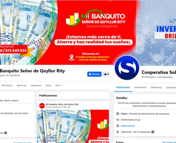 SBS advierte a la ciudadanía sobre nuevos esquemas de informalidad financiera