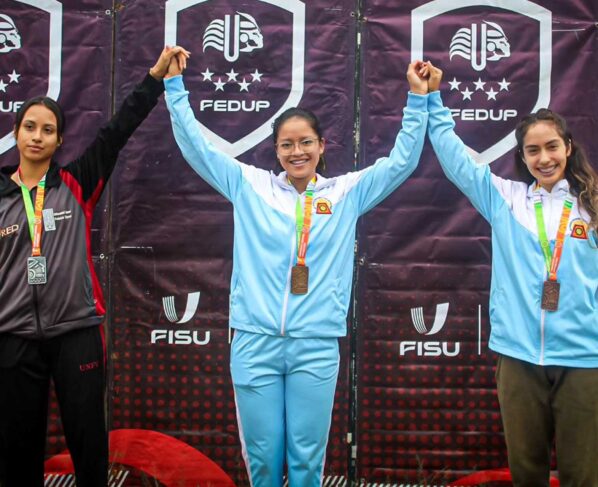 Atletas de la UNICA brillan en Campeonato Nacional Universitario de Atletismo FEDUP 2024