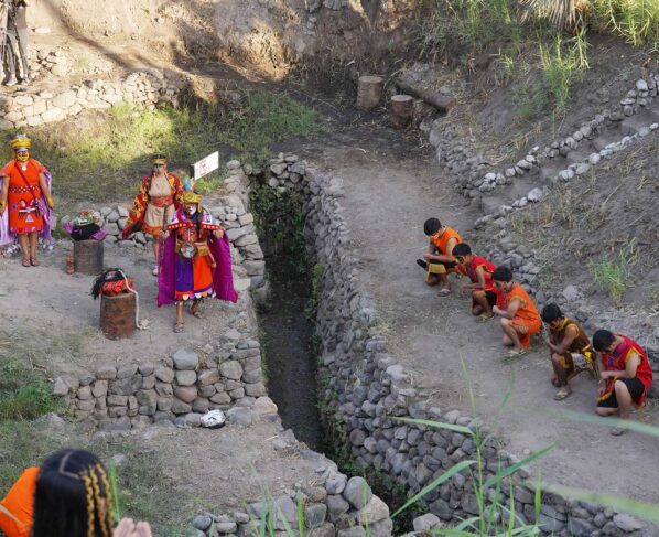 Nasca se prepara para celebrar el ancestral Yaku Raymi en el acueducto de Achaco