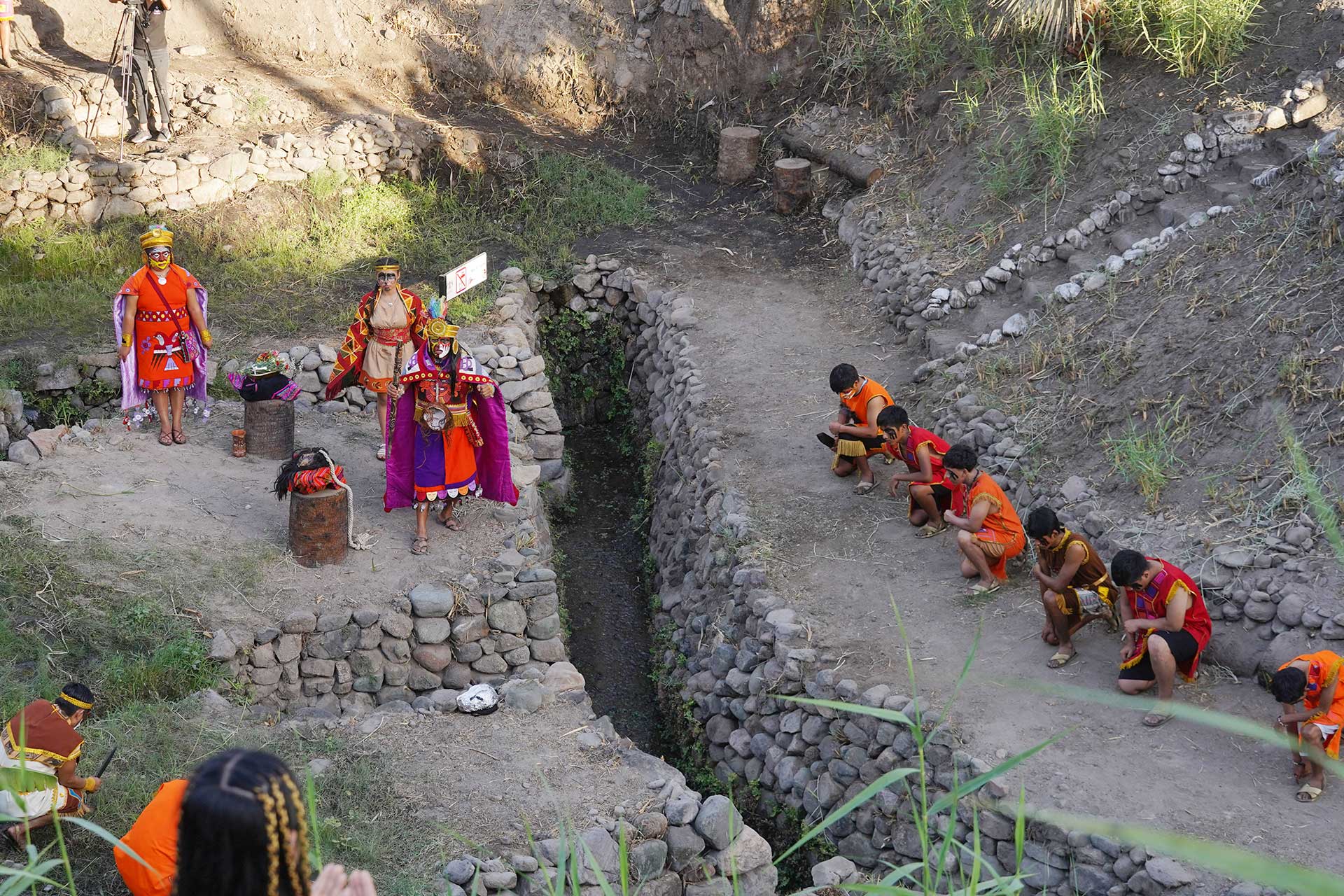 Nasca se prepara para celebrar el ancestral Yaku Raymi en el acueducto de Achaco