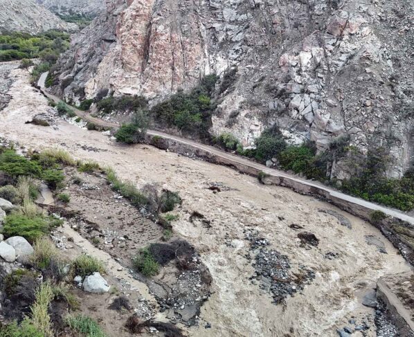 Crecida del río Palpa aísla a pobladores de Lucanas y Huanca Sancos en Ayacucho