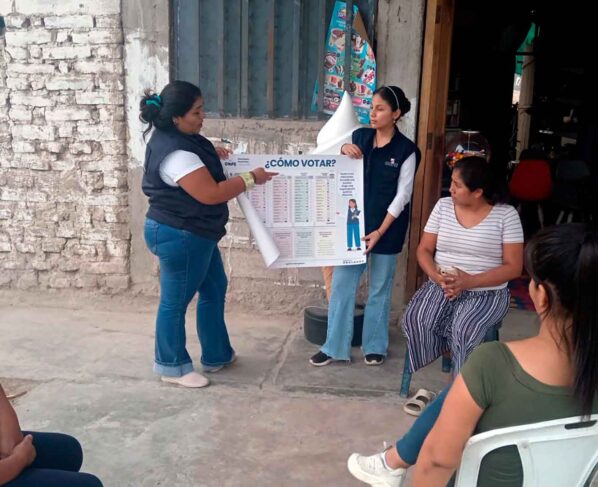 ODPE Ica despliega campañas de capacitación electoral en Ica, Nasca y Palpa