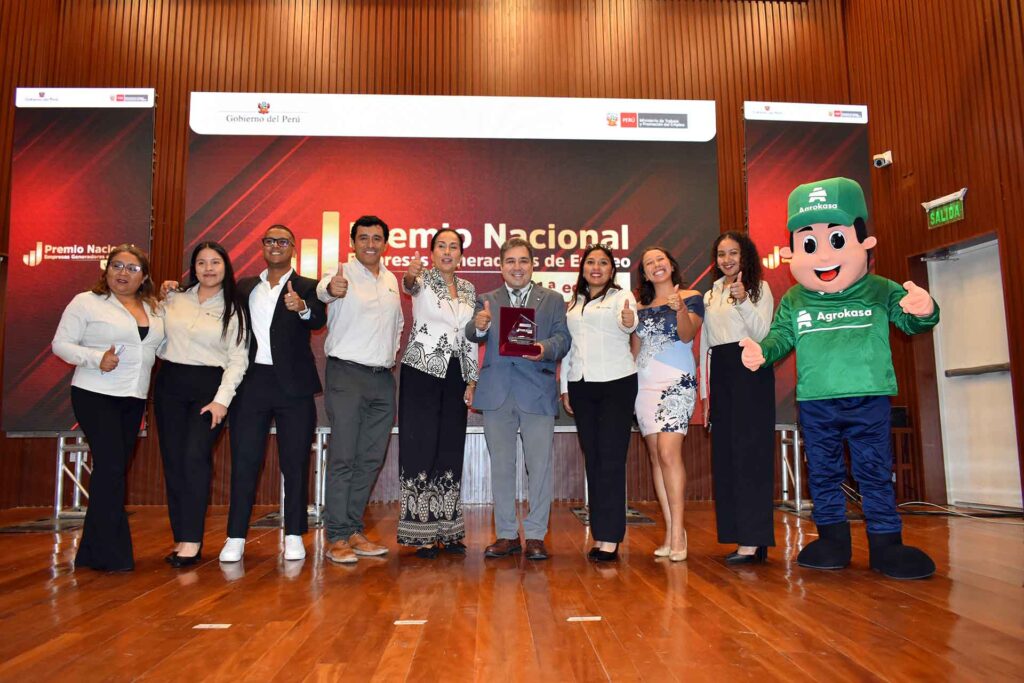Agrokasa es premiada por el MTPE tras generar más de 16 mil empleos formales en Ica, Pisco y Barranca