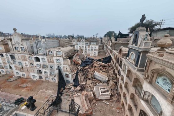 Fuerte sismo en Ica: ataúdes de cementerio afectado serán trasladados a nuevo camposanto