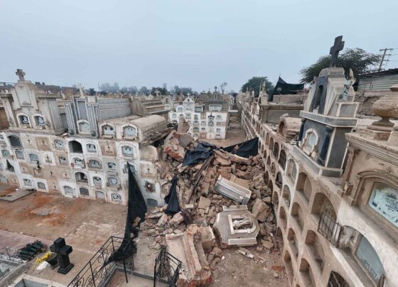 Fuerte sismo en Ica: ataúdes de cementerio afectado serán trasladados a nuevo camposanto