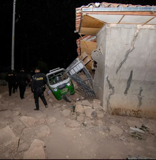 Cinco fallecidos y más de 20 heridos deja fuerte sismo registrado anoche en Junín