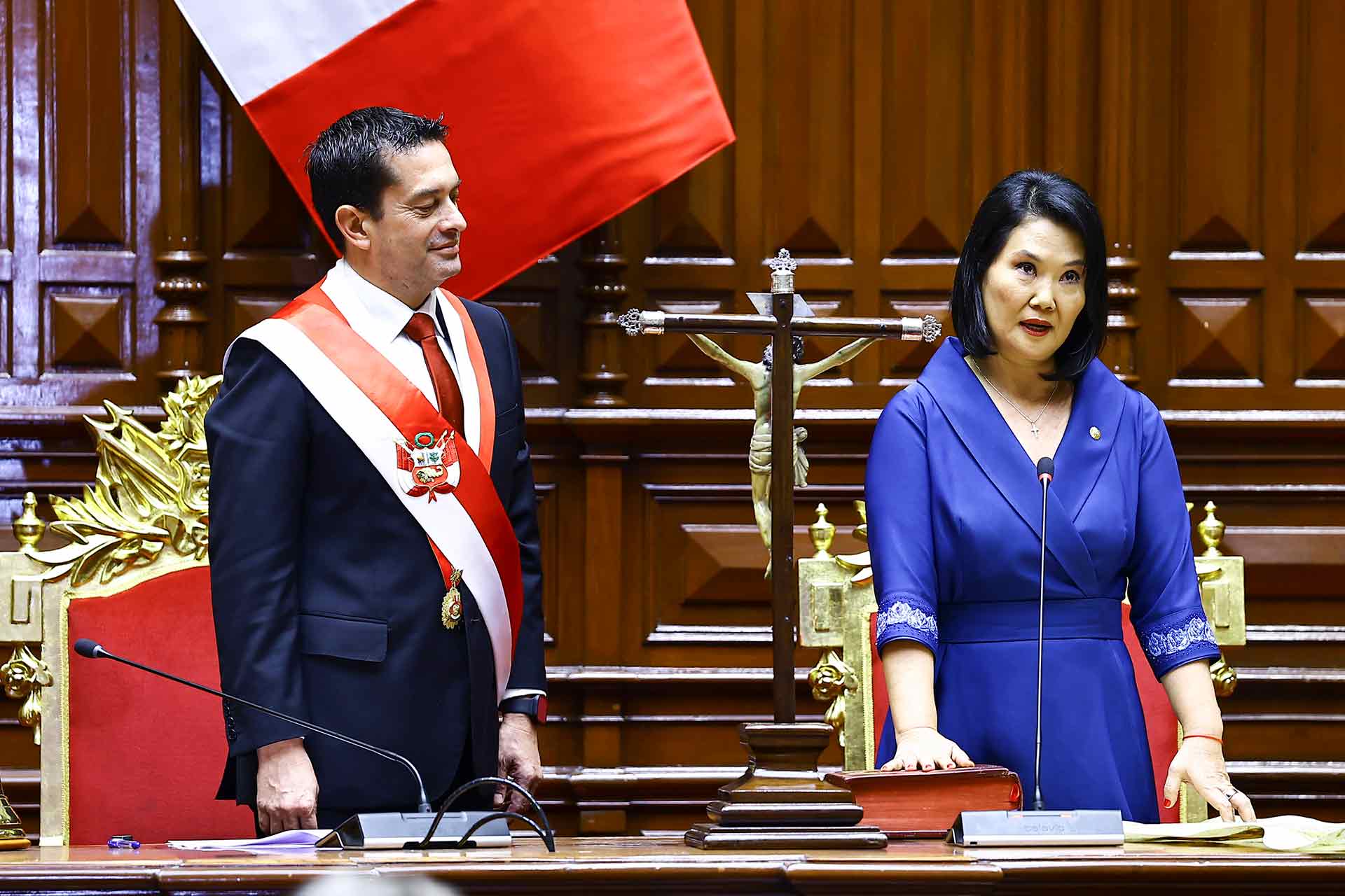 Keiko Fujimori asume la Presidencia del Perú para el periodo 2026-2031