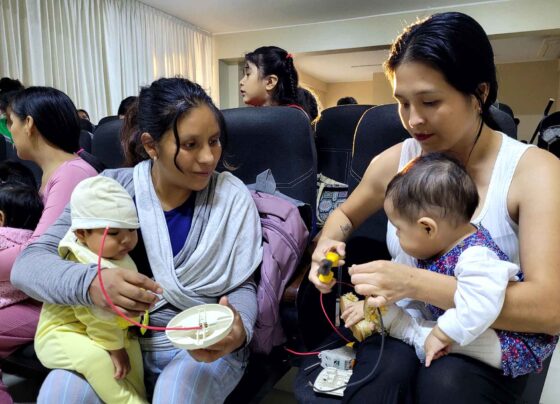 Madres de Parcona rompen barreras y se abren paso en el sector de la electricidad domiciliaria